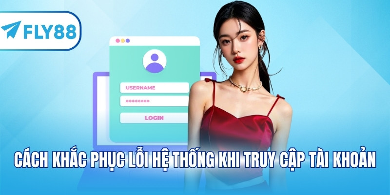 Cách khắc phục lỗi hệ thống khi truy cập tài khoản